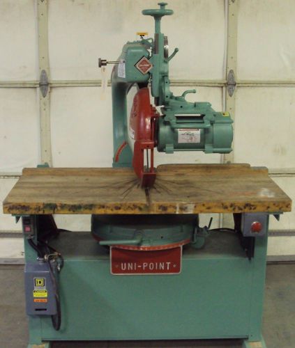 Northfield x36af unipoint, 1968, 16&#034; cap., refurbished radial arm saw, 5hp, 3 ph for sale