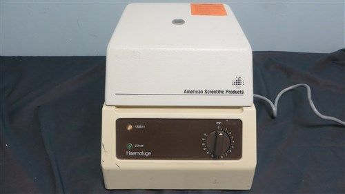 American Scientific Products Haemofuge Model 1216