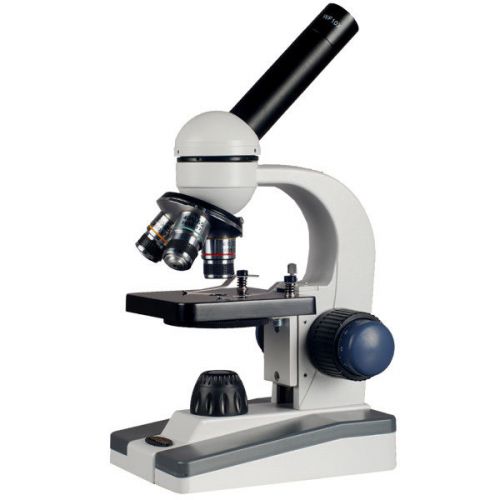 40X-400X Coarse &amp; Fine Student Microscope w Mechanical Stage