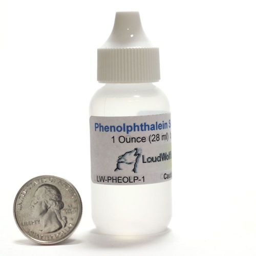 Phenolphthalein indicator solution  1%  1 oz  ships fast from usa for sale