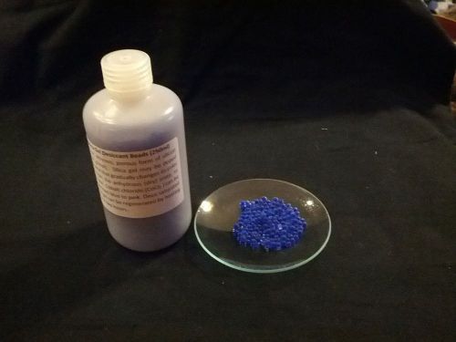Silica gel desiccant beads blue indicating -250ml for sale