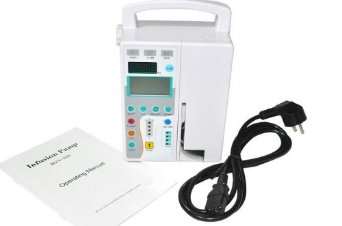 Hd lcd infusion pump, audible and visual alarm, automatically record, kvo for sale
