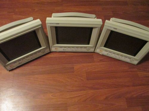 Lot of (3) HP OmniCare CMS 24 M1204A Patient Monitors
