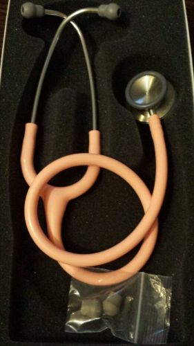 3m LITTMANN CLASSIC II  Stethoscope *PEACH* NEW Littman # 2822