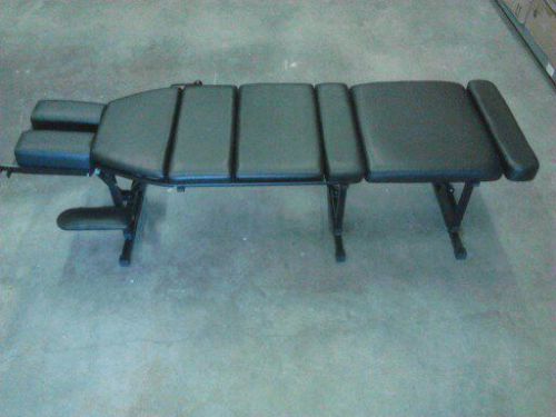 Ergonomically designed portable chiropractic drop table for sale