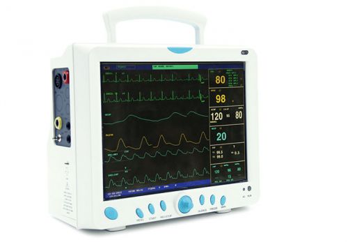 Veterinary cms9000 multi-para patient monitor+printer,ecg,nibp,spo2,resp,temp,pr for sale
