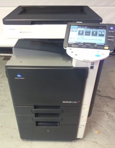 Bizhub c280 color copier copy/print/scan/eFAX  16k meter!