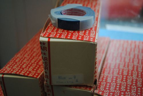 NOS Generic Embossing (&#039;Dymo&#039;) tape x 10 - BLUE
