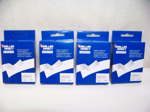 4x Eseller Direct Compatible TZ231 TZe231 Label Tape Brother P-Touch PT1090-12mm