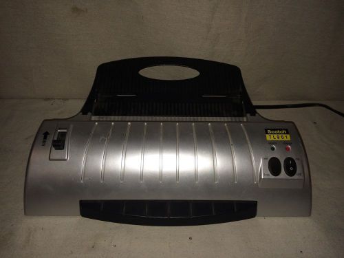 Scotch Thermal Laminator 2 Roller System (TL901) - Used, With Laminating Paper