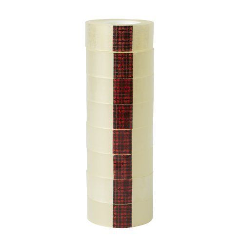 Scotch Easy Tear Clear Tape 19mm x 33m, tower of 8 rolls