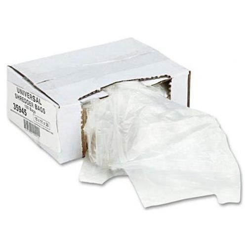 Universal Office Products 35945 High-density Shredder Bags, 15w X 11d X 30h, 100