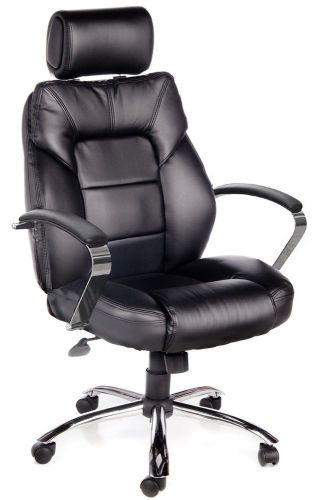 Comfort Product Commodore II Executive Oversize Black BIG Comfort Leather Strong