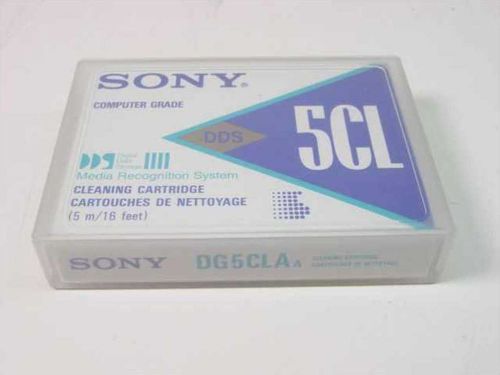 Sony DG5CL  Media Recognition System Cleaning Cartridge