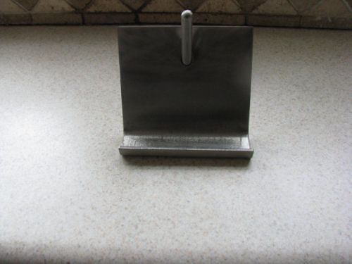 Stainless Steel Hand Crafted Modern Business Card Holder