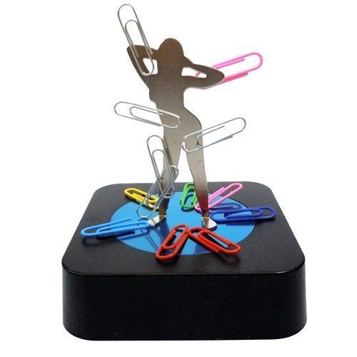 Sexy Lady Magnetic Sculpture Block with Paper Clip Executive Gift Fun Gift