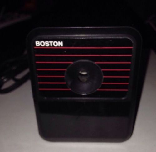 BOSTON MODEL-18 ELECTRIC DESKTOP PENCIL SHARPENER. TESTED