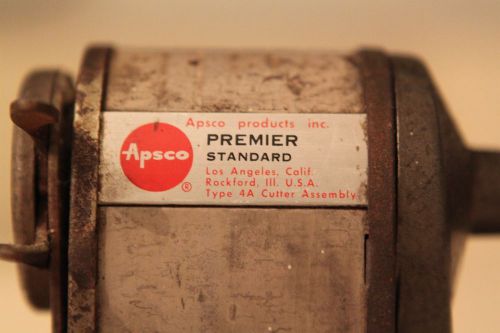Vintage Apsco Premier Standard Pencil Sharpener