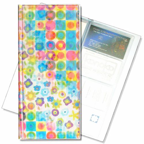 Business Card File Flower Circle Lenticular Pattern-Changing #R-053-BF128#