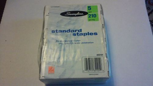 Swingline - Standard Staples 5,000 Count 5 Pack (25,000) free shipping!