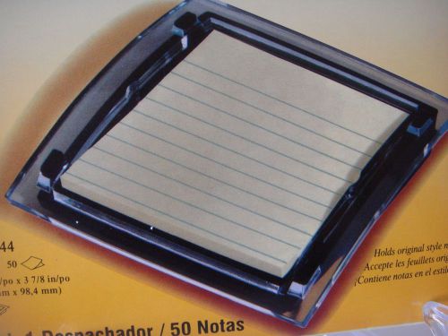 New 3m designer series executive post-it note holder with 50 sheet note pad! for sale