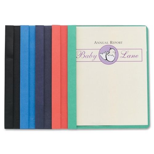 Business Source Report Cover -8.50&#034;x11&#034; -100 Sht Cap- Assorted-25/Box- BSN78519