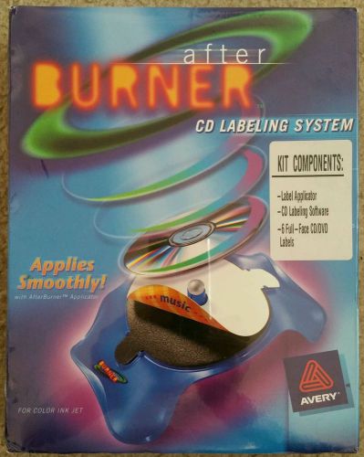 Avery After Burner CD Labeling System New Sealed