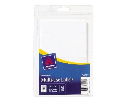Avery handwritten removable id label - 0.62&#034; width x 0.87&#034; length - (ave05424) for sale