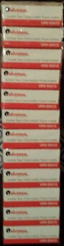 Universal Invisible Tape, 3/4 x1000  1 12 Packs for sale.