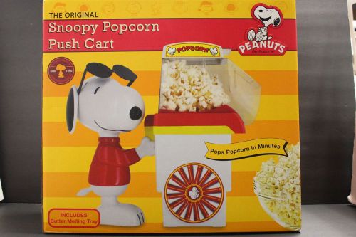 BRAND NEW - Smart Planet Pnp1 Snoopy Popcorn Popper Makes Popcorn In