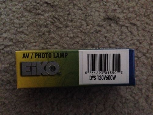 2X EIKO AV/PHOTO LAMP BULB DYS 120V600W