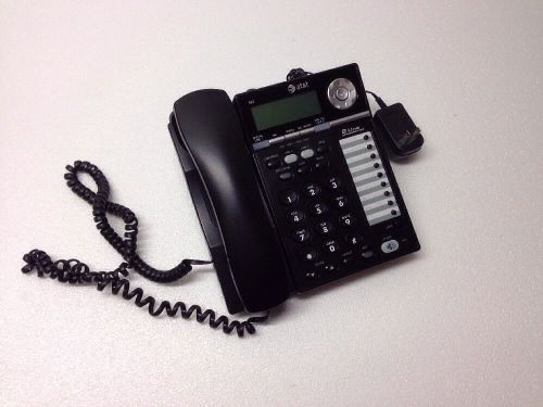 AT&amp;T 993 2-Line Office Corded Phone Black Speakerphone w/ Caller ID/Call Waiting