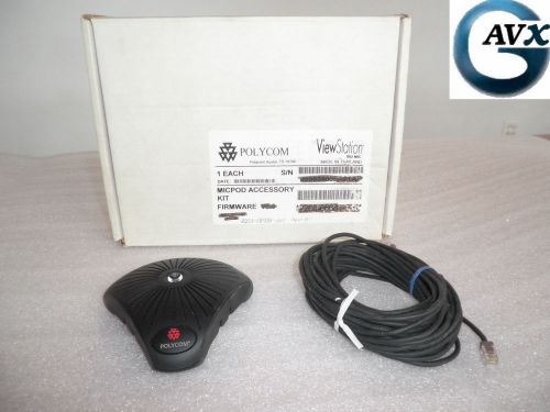 Polycom mic pod accessory kit for viewstation 2200-08681-001 s/n 003160 for sale