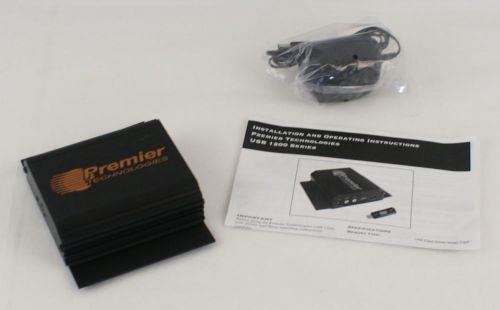 Premier Technologies USB 1200 Music Message On Hold Playback MP3 Audio W/Adapter