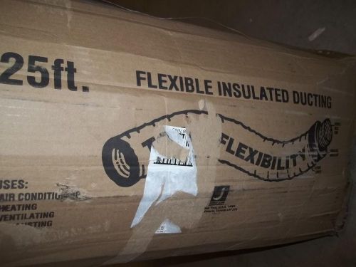 Dundas jafine 25’ class 1 flexible air duct insulated ducting ac heating venting for sale