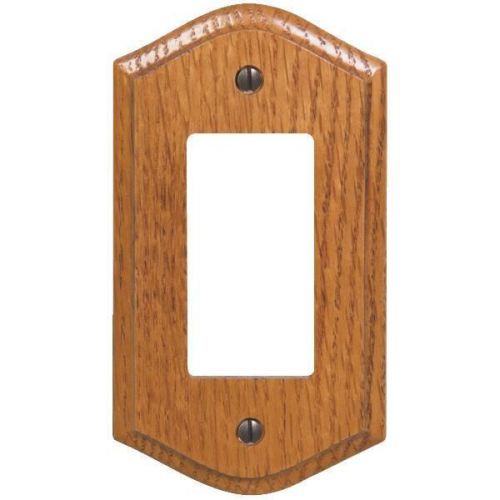 Jackson-deerfield mfg. 717 country oak decorator wall plate-oak gfi wall plate for sale