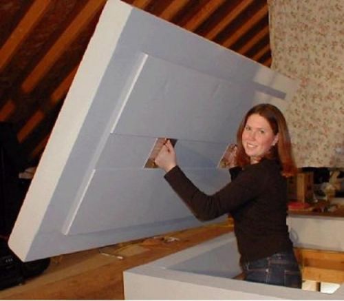 Insulated Attic Hatch Cover