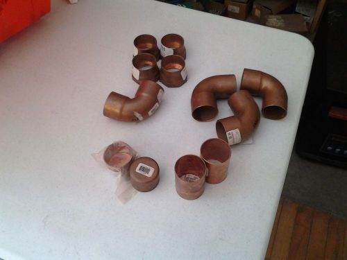1-1/2 copper fittings assorted