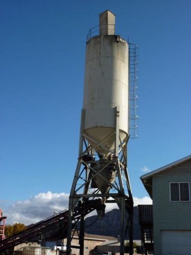 125 ton concrete lime silo scale (stock #1049) for sale
