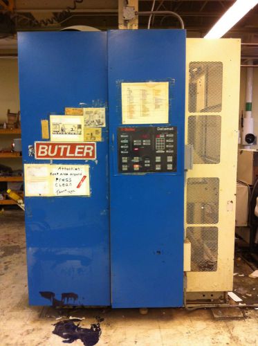 Butler Automatic Zero Speed Paster with Data Mat Control and Roll Stand