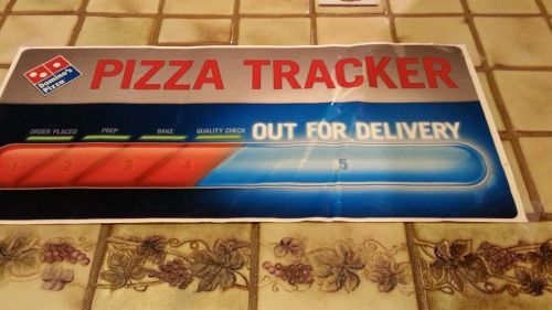 Dominos Pizza Tracker Cartop Graphic