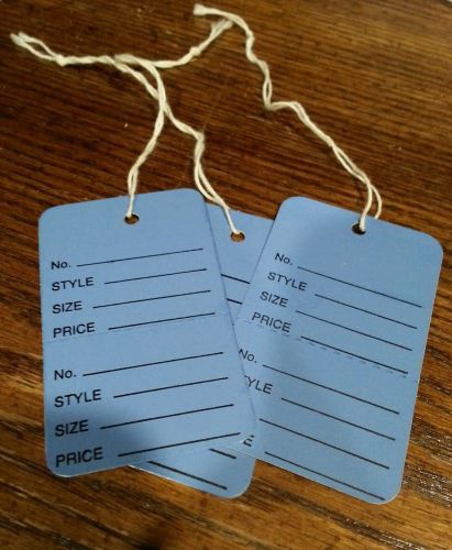 Blue Strung Price Tags New approximately 200