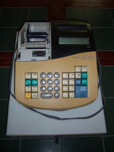 Royal CX120 Cash Register Electronic Works Great
