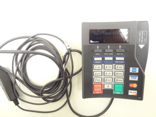 Verifone everest (p003-340-04) credit card reader point of sale key pad for sale