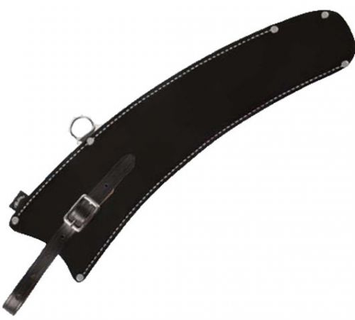 Pole saw scabbard,maximum 3-1/2&#034; opening,5/8 wide strap,black rubberized belting for sale