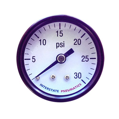 Pressure Gauge-Rear Mount 1.5 Inch Diameter, 0-30 psi - 1/8 Inch NPT - G2101-030