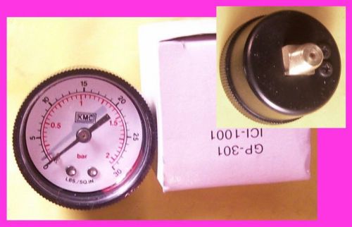 (2) kreuter kmc air pressure gauges, pneumatic pressure gauges, gp-301, ici-1001 for sale