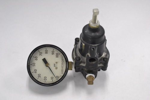 BELLOFRAM 241-960-065 GAUGE 0-60PSI 250PSI 1/4IN NPT PNEUMATIC REGULATOR B323569