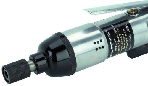 Air screwdriver 3 sp reversible pneumatic 0-8000 rpm w/driver bit 1/4&#034; drive nib for sale