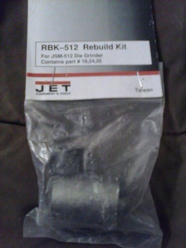 JET RBK-512 Rebuild kit for JSM-512 Die Grinder part #s 18 24 25